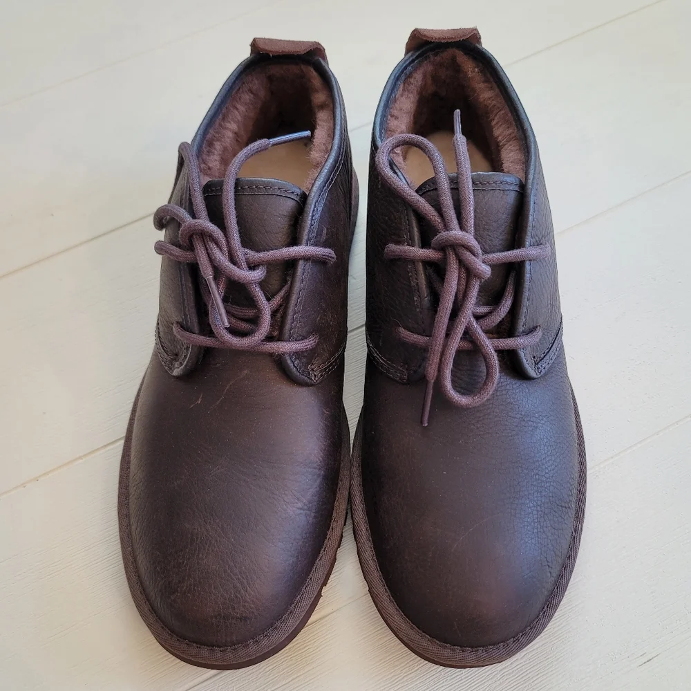 UGG Maksim Chukka Leather Boot in Brown - Like New